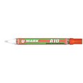 U-Mark U-Mark UMARK10107 2 mm A10 Paint Marker; Orange - 12 per Box UMARK10107